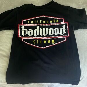 Badwood - California strong limited edition black tshirt